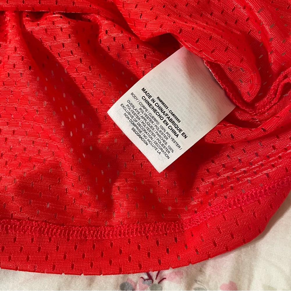 NWT Nike Racerback Red Tank Top - Picture 5 of 5